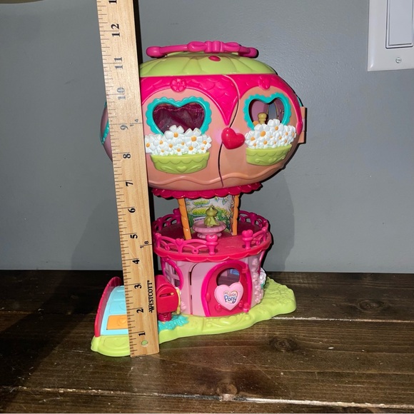 My little pony tree house for the little ponies Pink and Green Playset for Kids - Picture 11 of 13